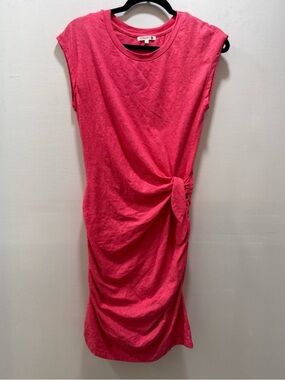 Sundry Vibrant Pink Midi Dress. Size 2